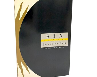 Sin by Josephine Hart [U.S. FIRST EDITION PAPERBACK] 1992 • Knopf
