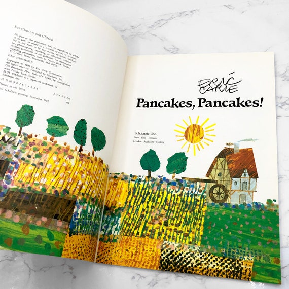 Pancakes, Pancakes! by Eric Carle [FIRST PAPERBACK PRINTING] 1992