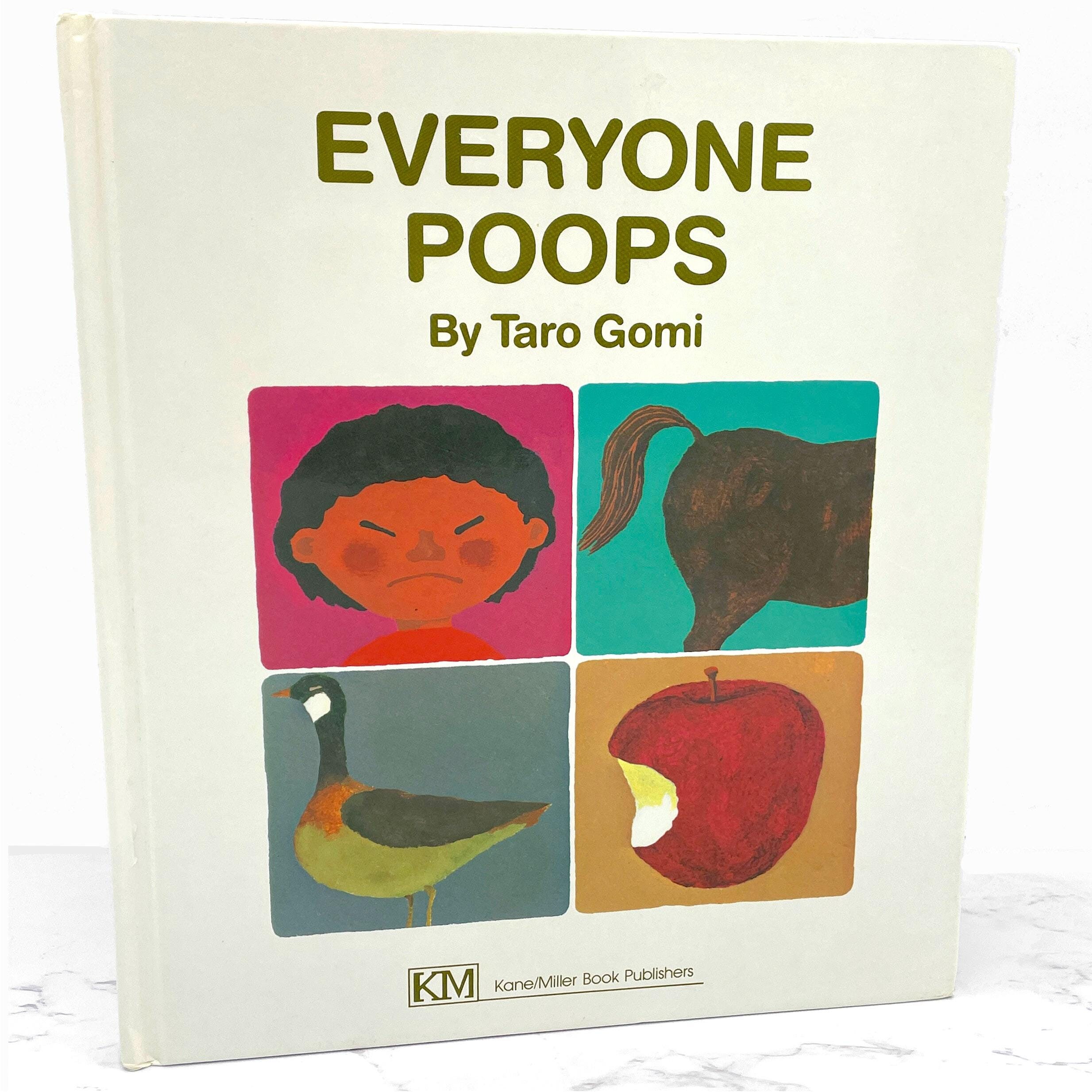 Everyone Poops by Taro Gomi [U.S. FIRST EDITION] 1993 • Hardcover • Kane Miller Books