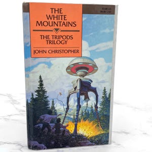 The White Mountain by John Christopher [TURTLEBACK HARDCOVER] 1988 • Collier • The Tripods #1 • Rare