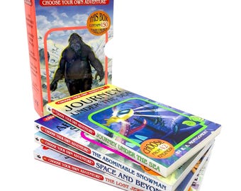 Choose Your Own Adventure #1-4 by R.A. Montgomery [PAPERBACK REISSUE BOXSET] • 2006 • Abominable Snowman