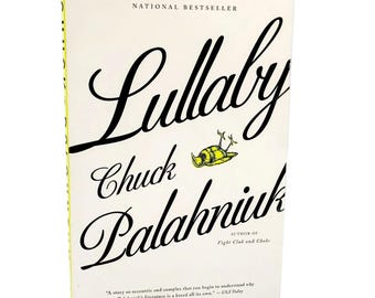 Lullaby by Chuck Palahniuk [FIRST PAPERBACK EDITION] 2003 • Anchor Books