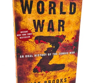 World War Z by Max Brooks [FIRST EDITION] 2006 • 5th Printing • Crown • Hardcover • An Oral History of the Zombie War
