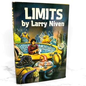 Limits by Larry Niven [1985 HARDCOVER] Del Rey • First Book Club Edition!