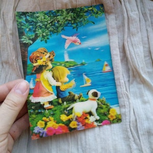 alte Mode-Karte Japanische Karte 3D-Karte Helle Vintage-Karte Vintage-Grußkarte Ozean-Karte Seekarte Vintage-Karten Kinder Vintage-Wand-Kunst