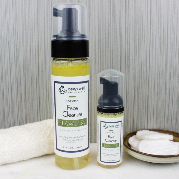 Foaming Facial Cleanser | 'FlawLESS' | Face Wash | Natural | Charity