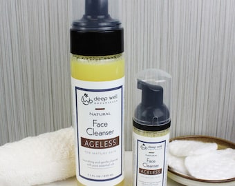 Foaming Facial Cleanser | 'AgeLESS' | Face Wash | Natural | Charity