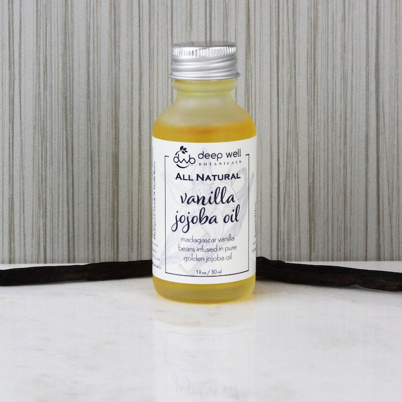 Vanilla Jojoba Oil Infused Oil Natural Charity Etsy