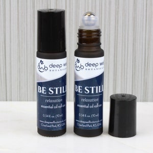 Be Still | Relaxation Roll-on | Essential Oils | Natural | 10 ml | Rollerball | Charity