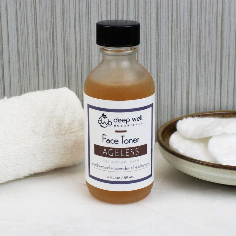 Face Toner Mature Skin 'ageless' Antiaging Etsy