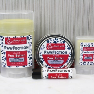 Paw Butter | Dog Paw Wax | PawFection | All Natural | Charity