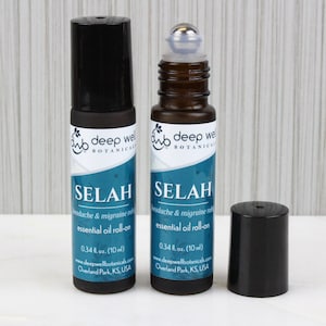 Selah | Roll-on | Essential Oils | Natural | Rollerball | 10 ml | Charity