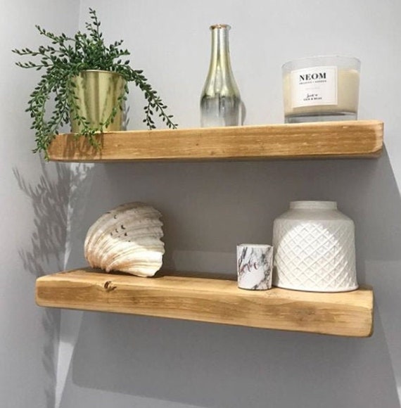 Chunky Floating Shelf Free Delivery Etsy