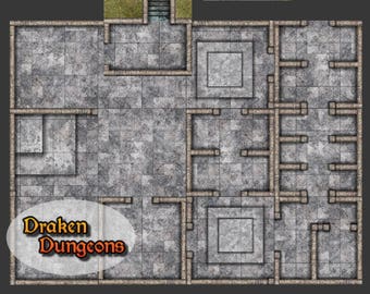 Draken Dungeons   Sample Dungeon Tiles  917