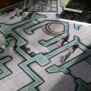 Draken Dungeons- Large Complete Dungeon green