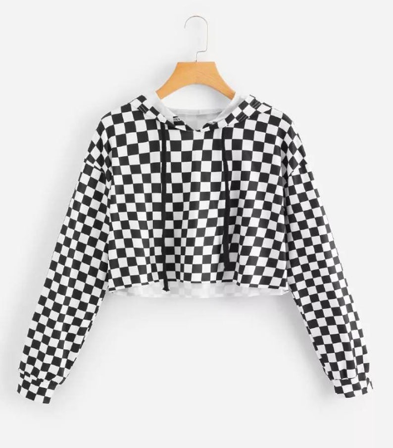 checkered flag hoodie