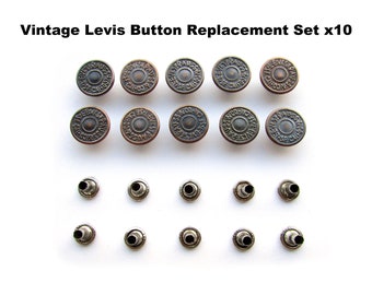 levi strauss replacement buttons