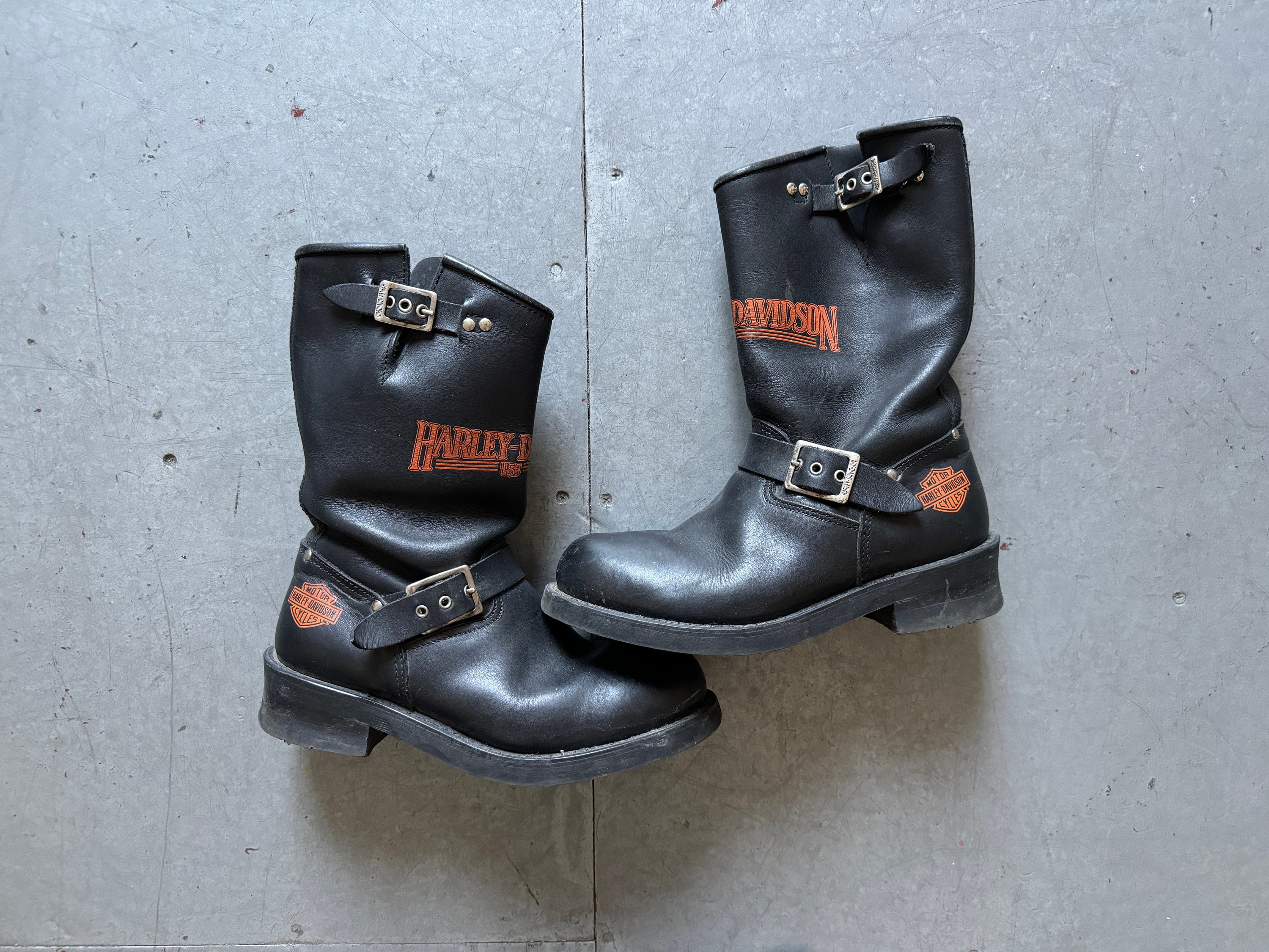 Lot 80s Vintage Harley Davidson Motorcycle Engineer Leather