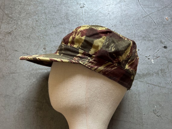 Vintage French Army Military Lizard Camo Pattern … - image 3