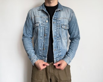 Vintage LEVI'S 507 Type 2 II Selvedge Denim Trucker Jacket Size 38