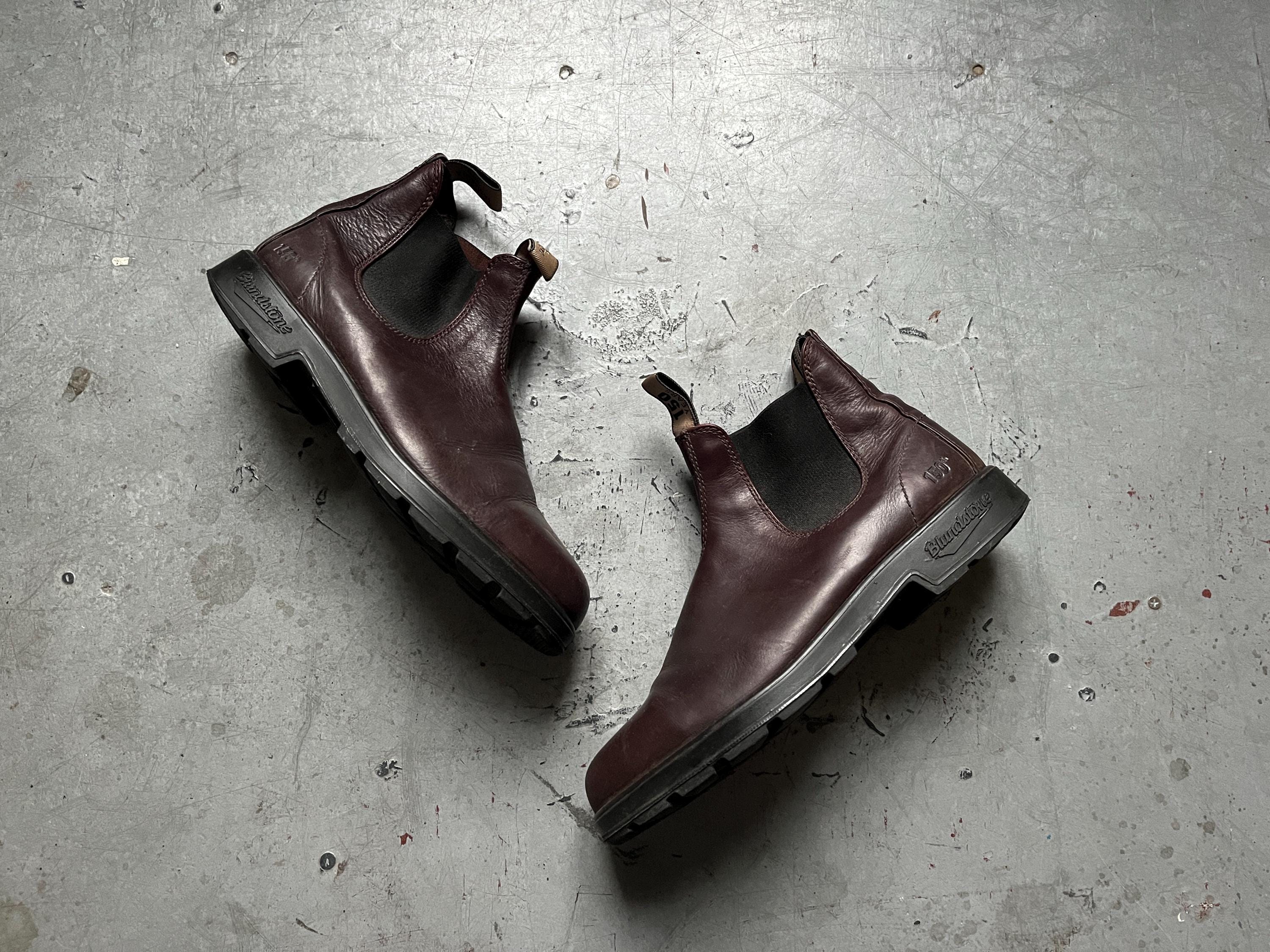 Leather Blundstone 150th Anniversary Boot BLUNDSTONE 150 AUBURN