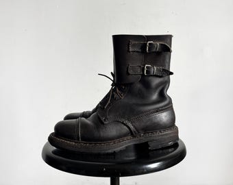 1970年代のヴィンテージレアミリタリードイツ東ドイツ軍ブーツ