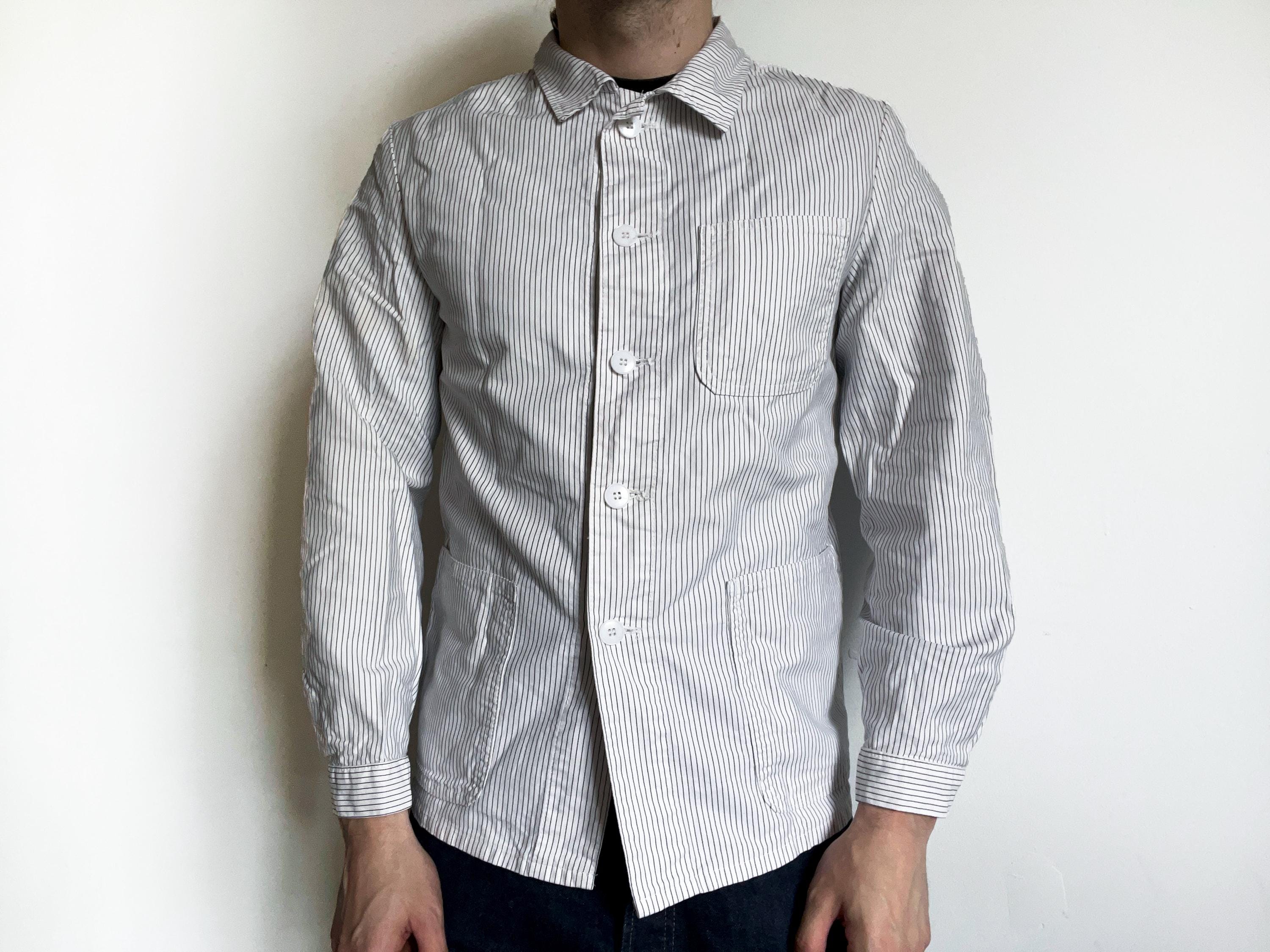 Vintage German Herringbone Twill Work Jacket - Etsy