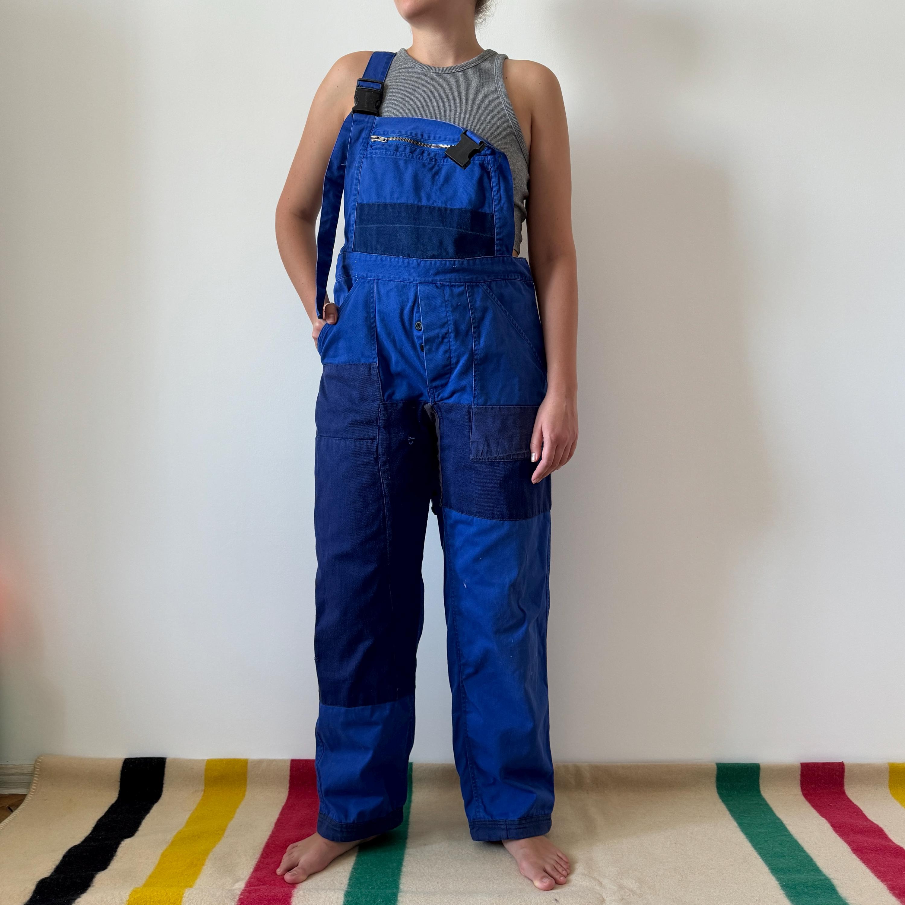 Vintage German Repair Patchwork Workwear Painters Distressed