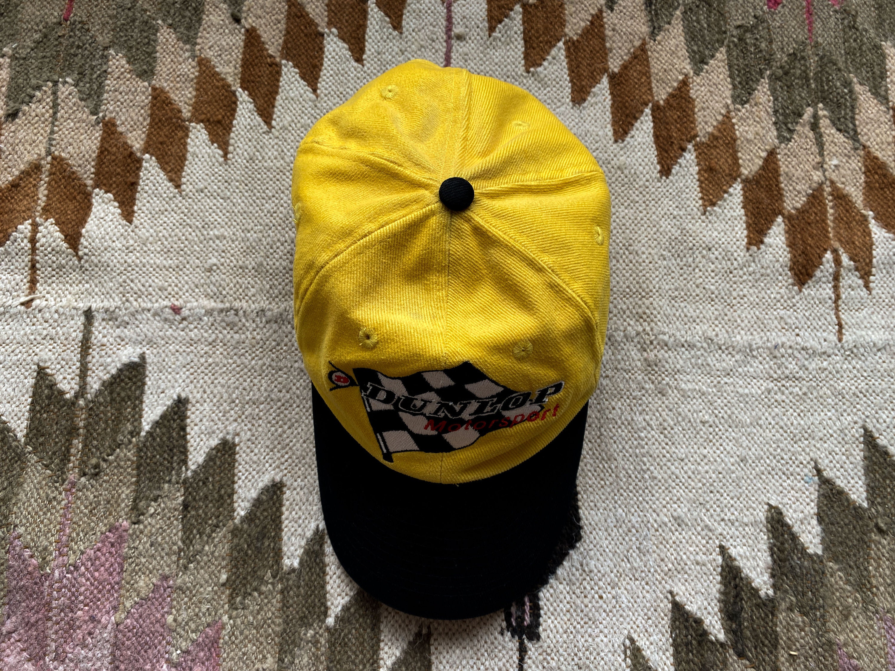帽子 DUNLOP 90s Leather Racing CAP DUNLOP 90s Leather Racing CAP