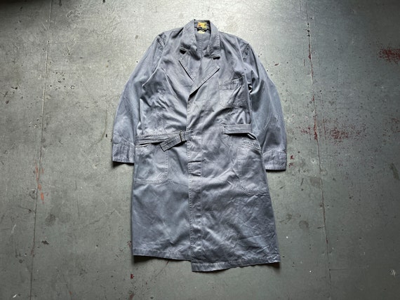 50s 60s French Vintage wool chester coat