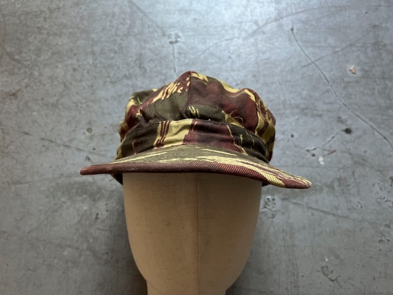 Vintage French Army Military Lizard Camo Pattern … - image 2