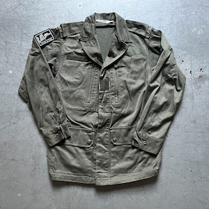 French Army Jacket, Vintage 80s Armee Francaise Olive Green
