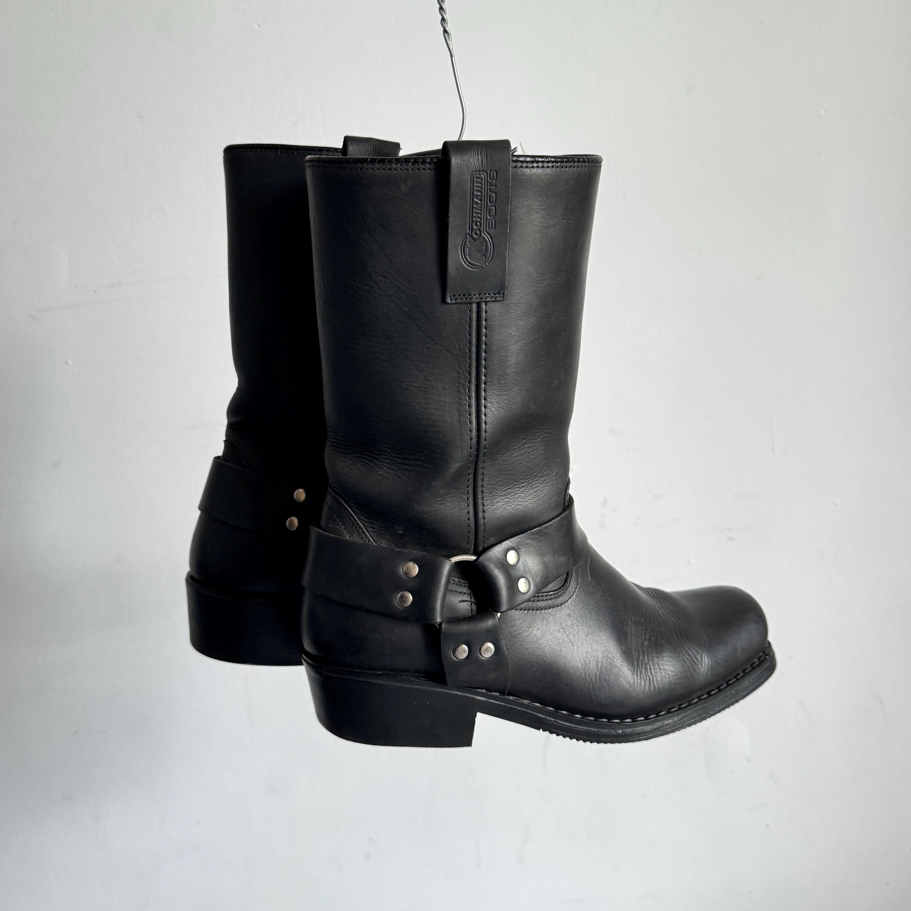 Vintage Biker Boots - Etsy Canada