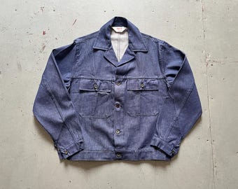 60s Work Jacket, Vintage British Workwear, Harpoon Brand
