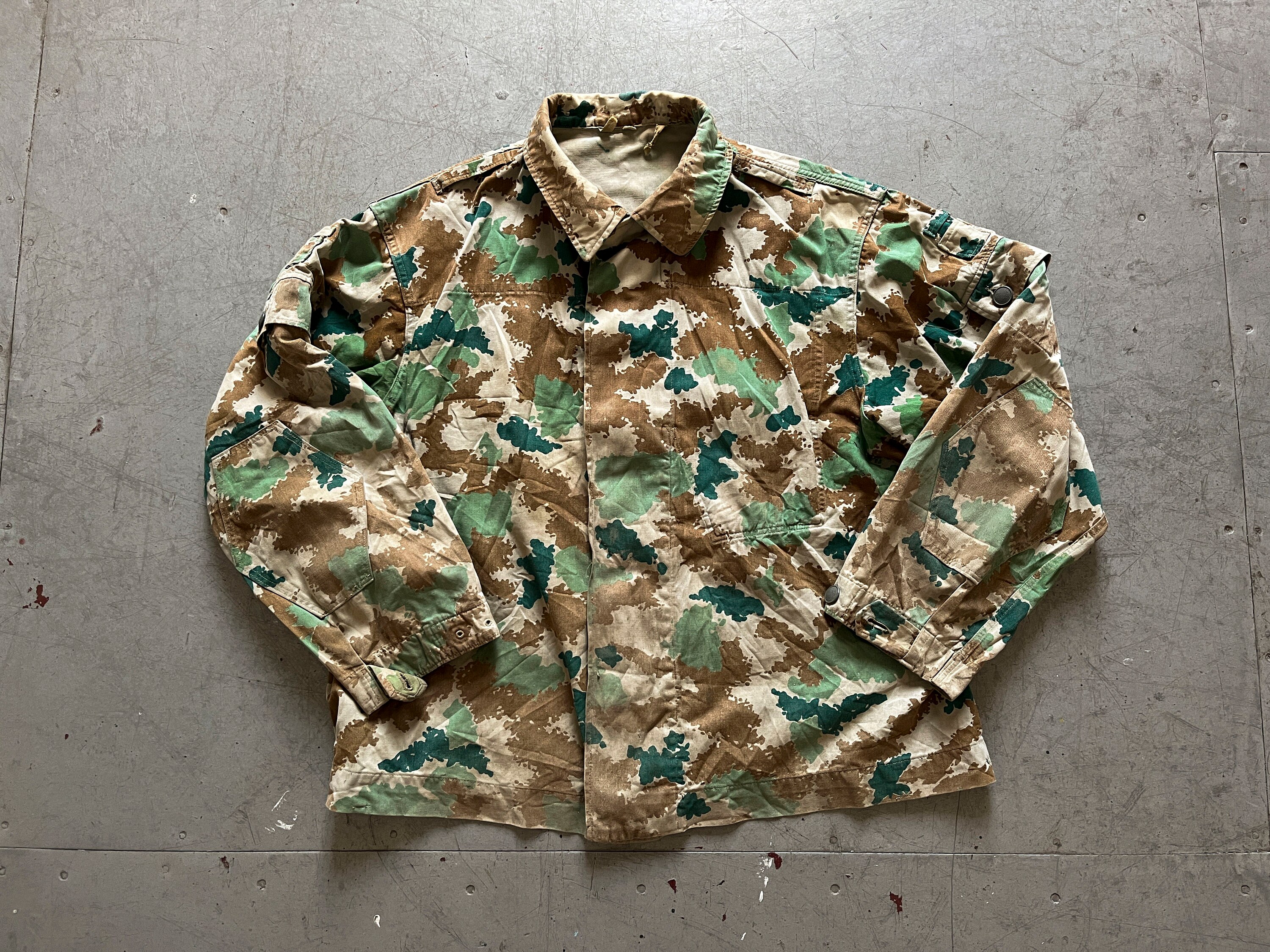 60s East German Army Blumentarn Camo（50s 60s Vintage East