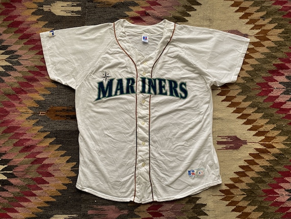 Vintage 90's Seattle Mariners Starter Jersey MLB Sports 
