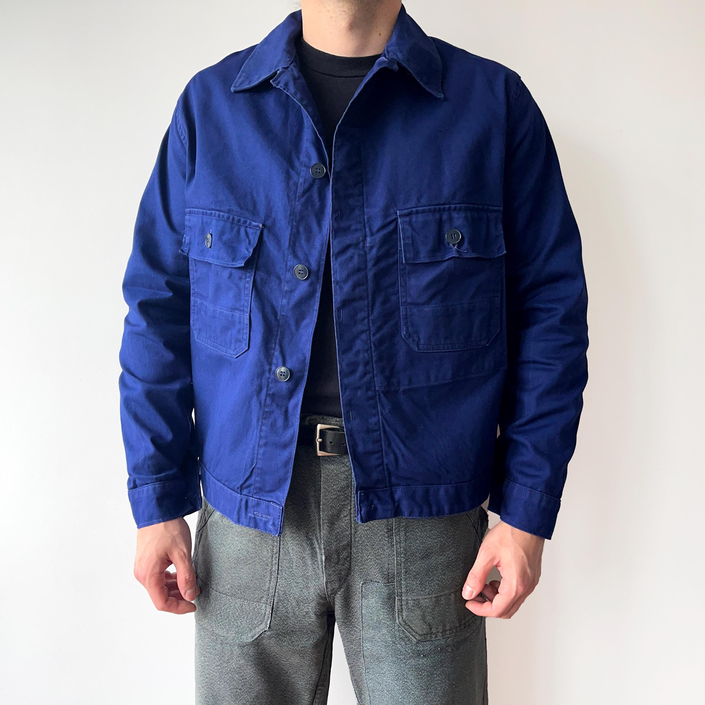 Vintage German Herringbone Twill Work Jacket - Etsy