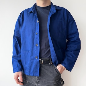 Vintage German Herringbone Twill Work Jacket - Etsy