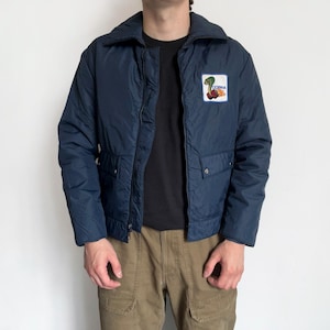 Cobra Racing Jacket, Vintage 70s White Stag Patched Navy Blue