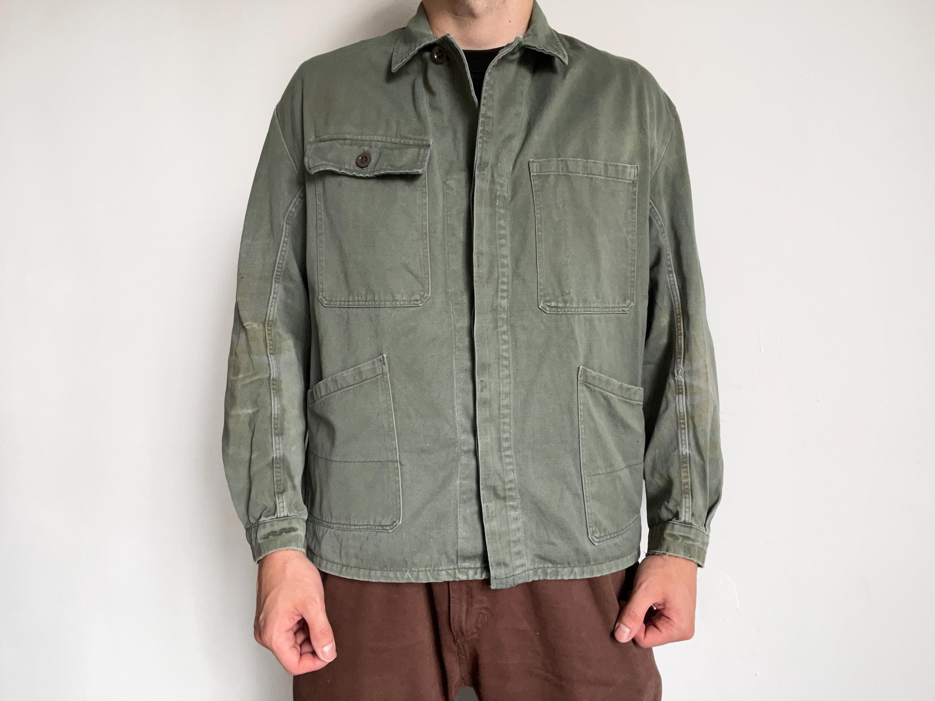 French Army Work Jacket - Etsy