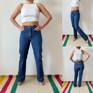 Calça jeans Levis 501xx Levis Strauss vintage anos 80, lavagem azul média, anos 80, feita nos EUA, veste tamanho 31x32, lote