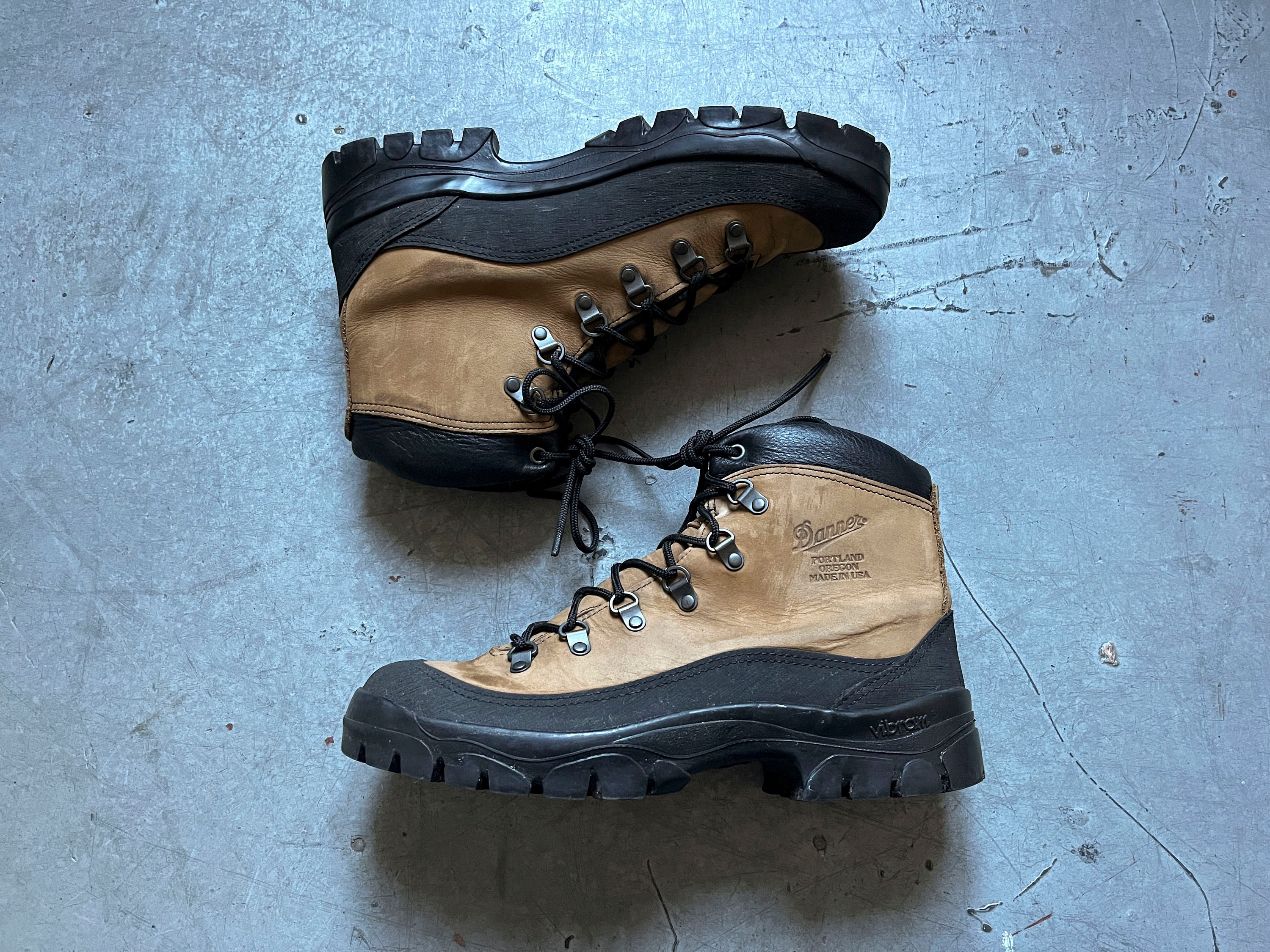 00s Vintage Danner Combat Hiker Crater Rim Brown Leather Boots Made in USA Size Men s US 10.5 W EU 44 45 Etsy