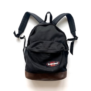vintage 希少　ブラック　EASTPAK 80s 90s USA製　旧タグ Vintage Eastpak Bicycle Saddlebag Panniers Black Nylon w