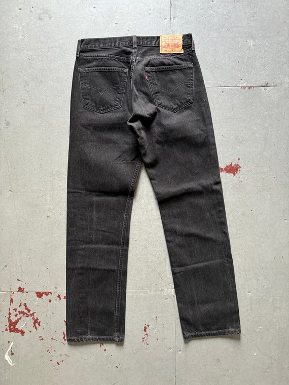 Lot 90s 00s Y2K Vintage Levis 501 Black Denim Jeans Trousers Pants 