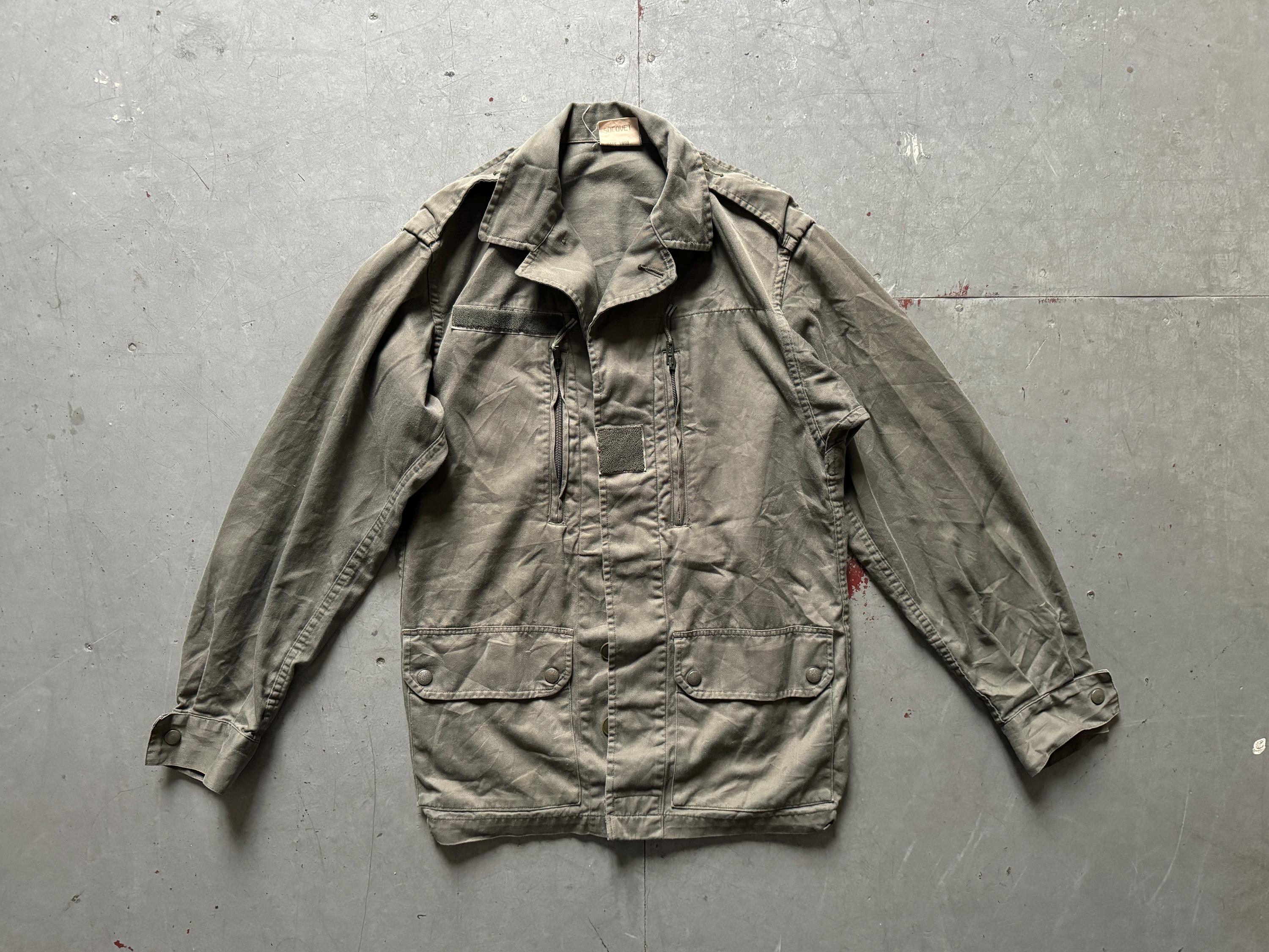 Lot Dated 90s Vintage French Army Armee Francaise HBT Herringbone