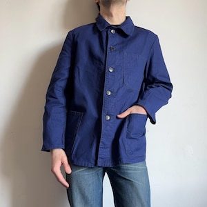 Vintage German Herringbone Twill Work Jacket - Etsy