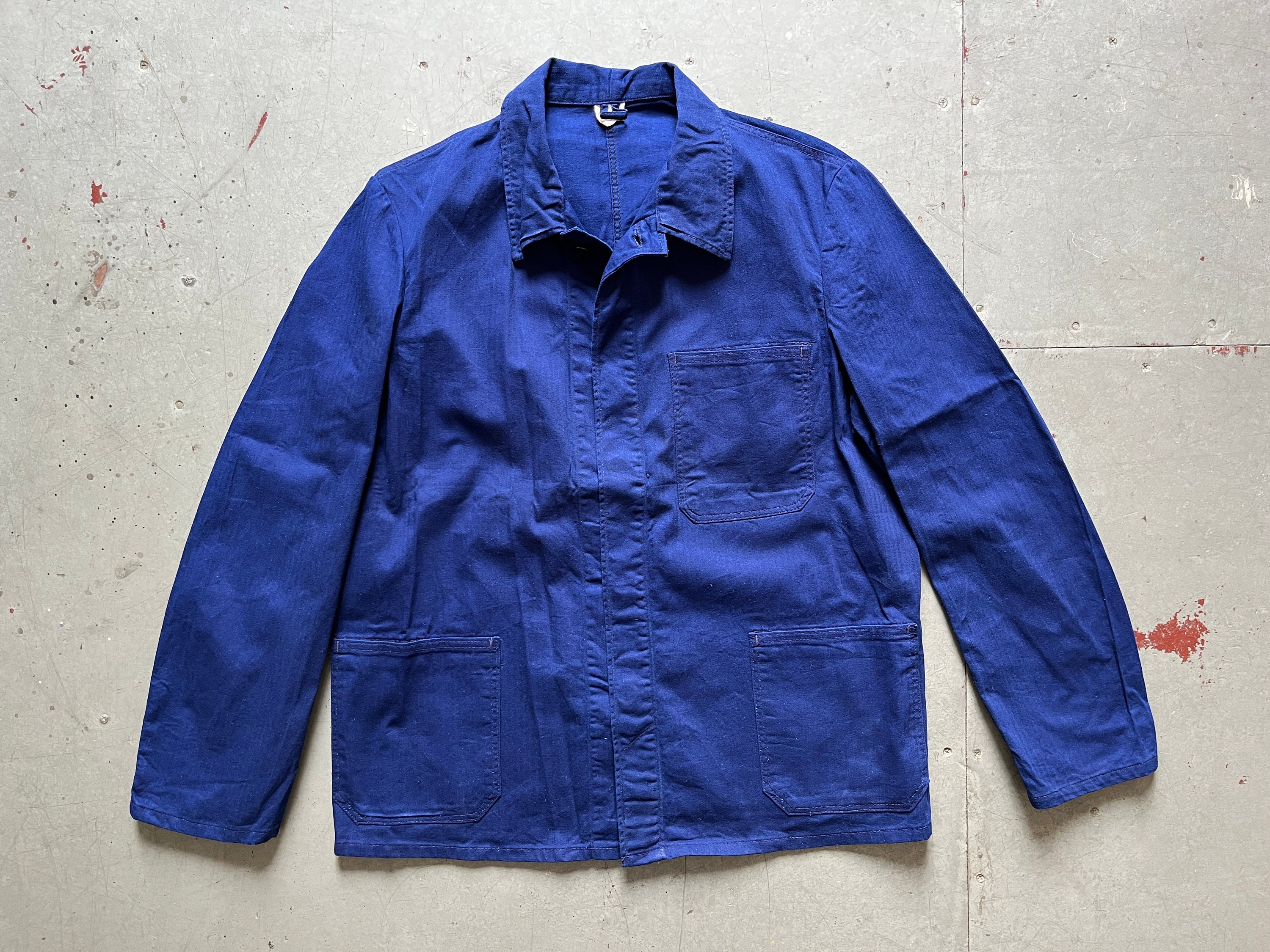 ジャケット・アウター German Railway Black Linen HBT Coverall German Railway Black Linen HBT Work JKT