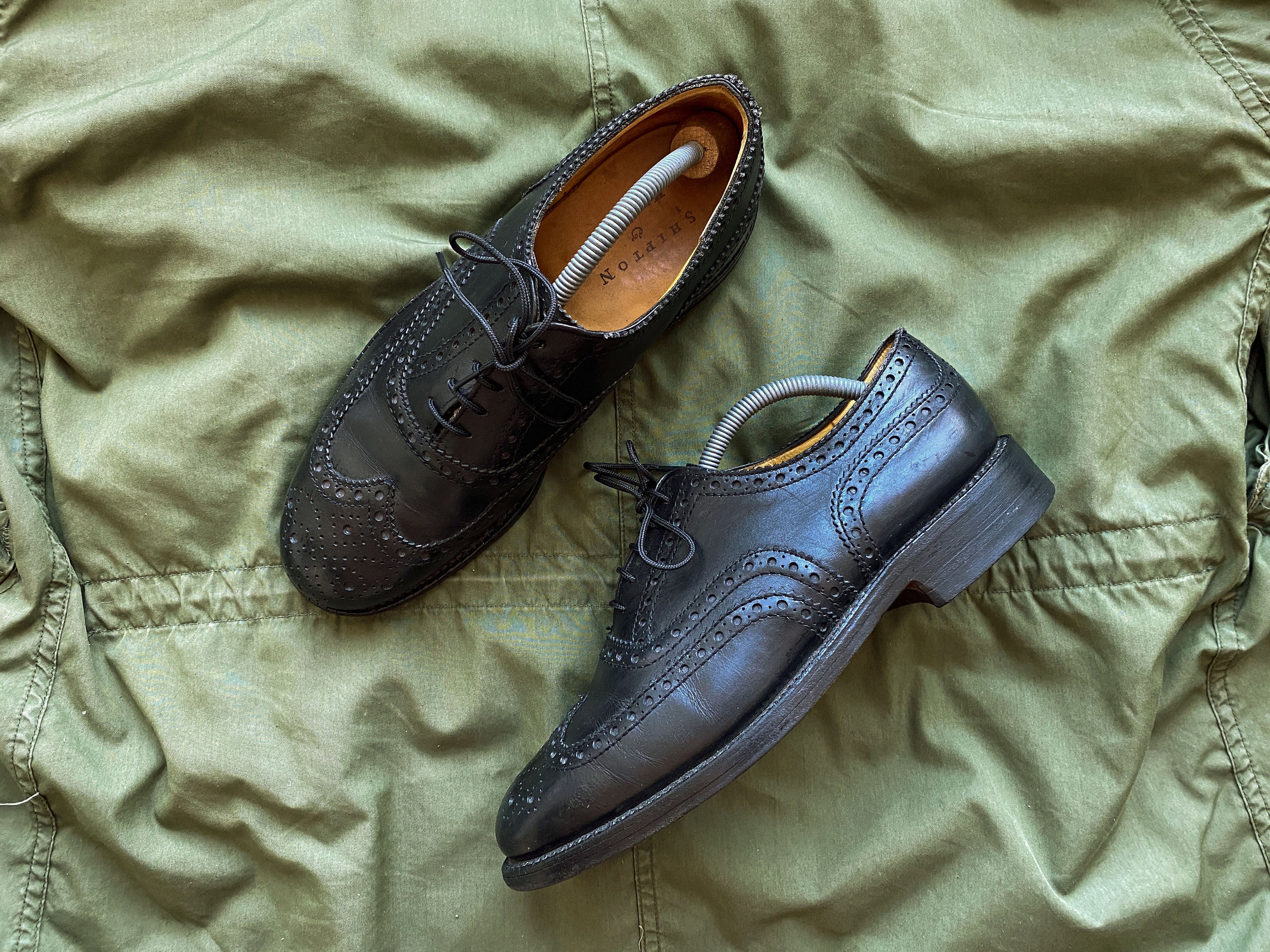 Vintage Grenson Albert for Shipton & Heneage Black Calf - Etsy