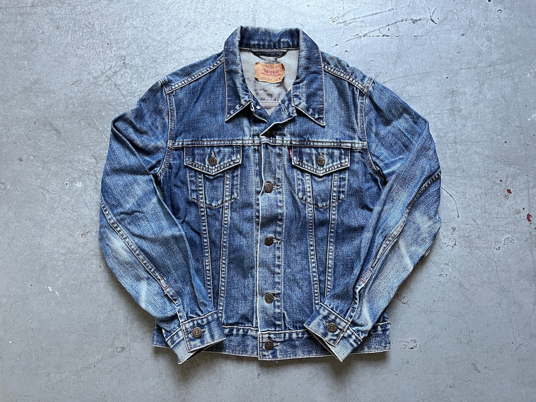 Vintage denim jacket 80’s denim jacket - Vintage denim Jacket Blue Stonewashed Denim - Fitted Age 9 XS, Vintage Denim Jacket, Vintage, blue