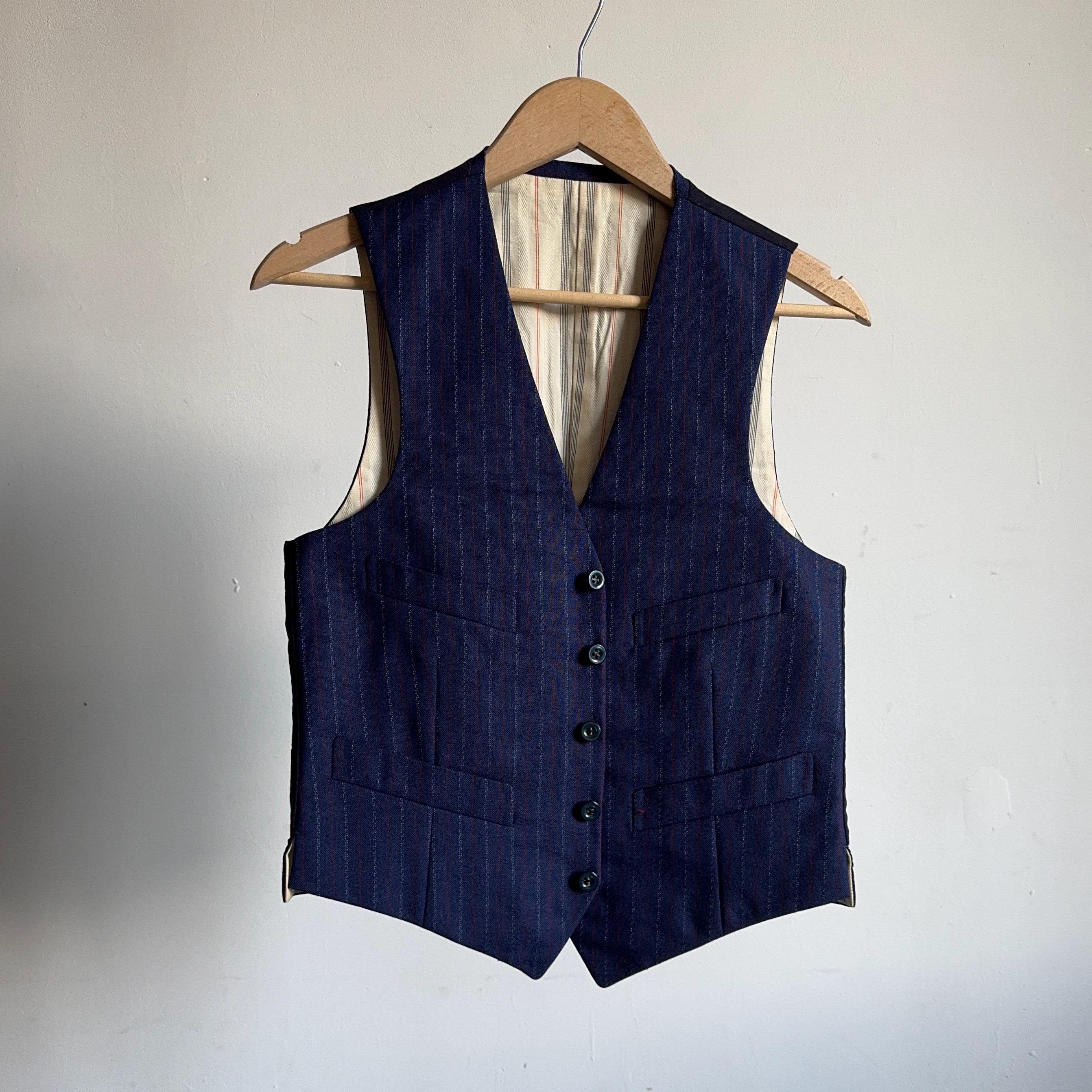 50s Wool Vest - Etsy